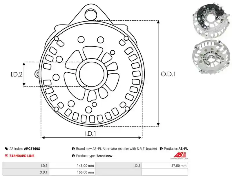 AS-PL ARC3160S