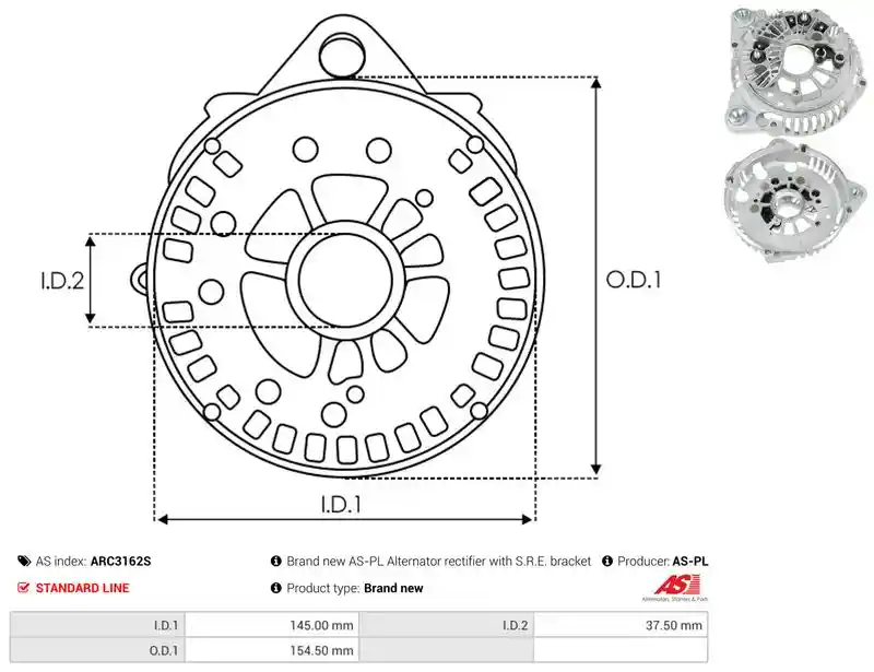 AS-PL ARC3162S