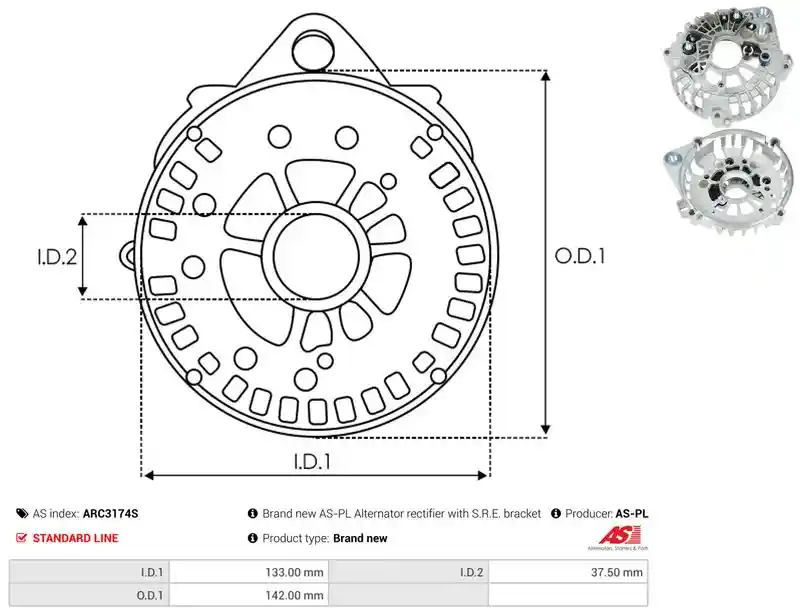 AS-PL ARC3174S