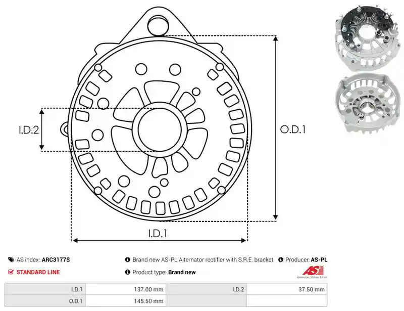 AS-PL ARC3177S