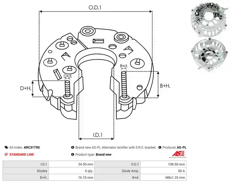 AS-PL ARC3179S
