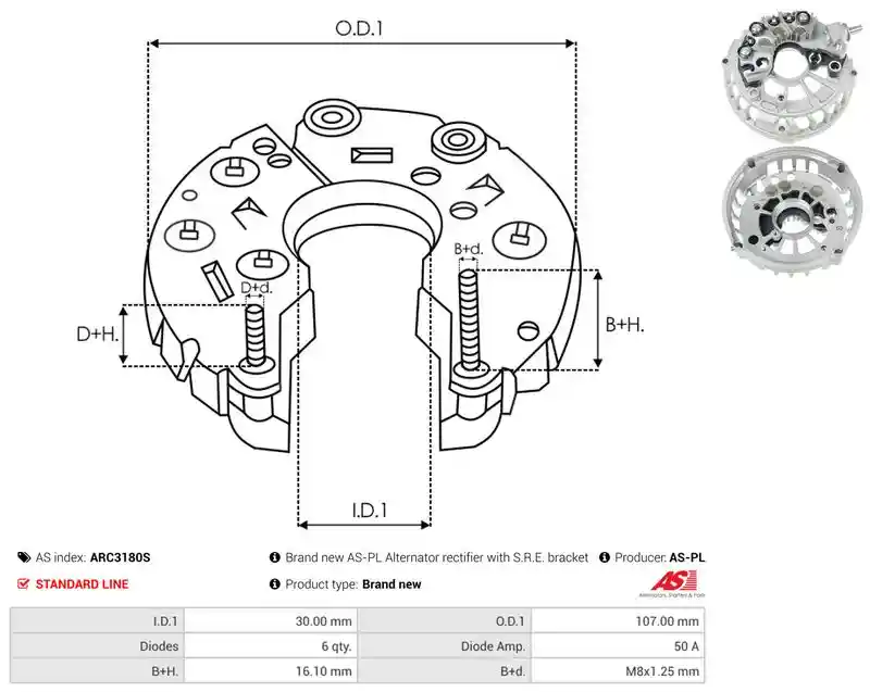 AS-PL ARC3180S