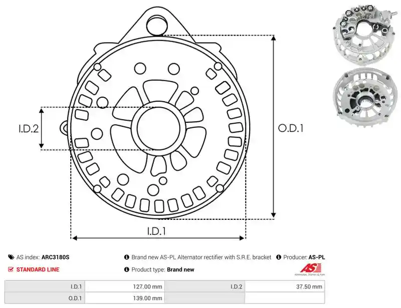 AS-PL ARC3180S