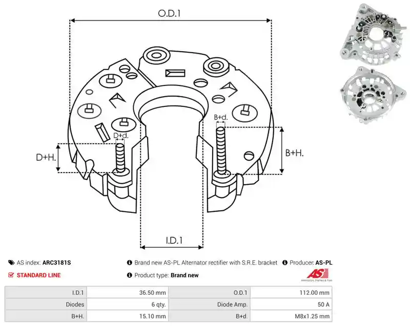 AS-PL ARC3181S