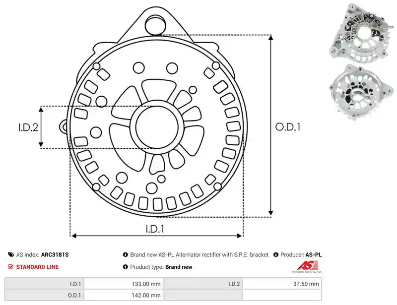 AS-PL ARC3181S