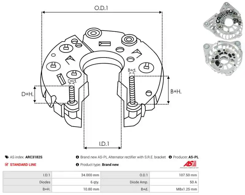AS-PL ARC3182S