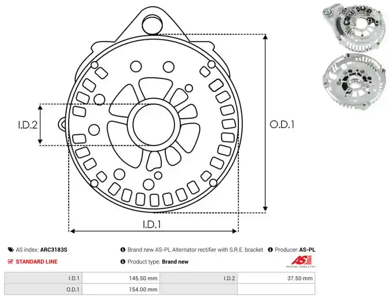 AS-PL ARC3183S
