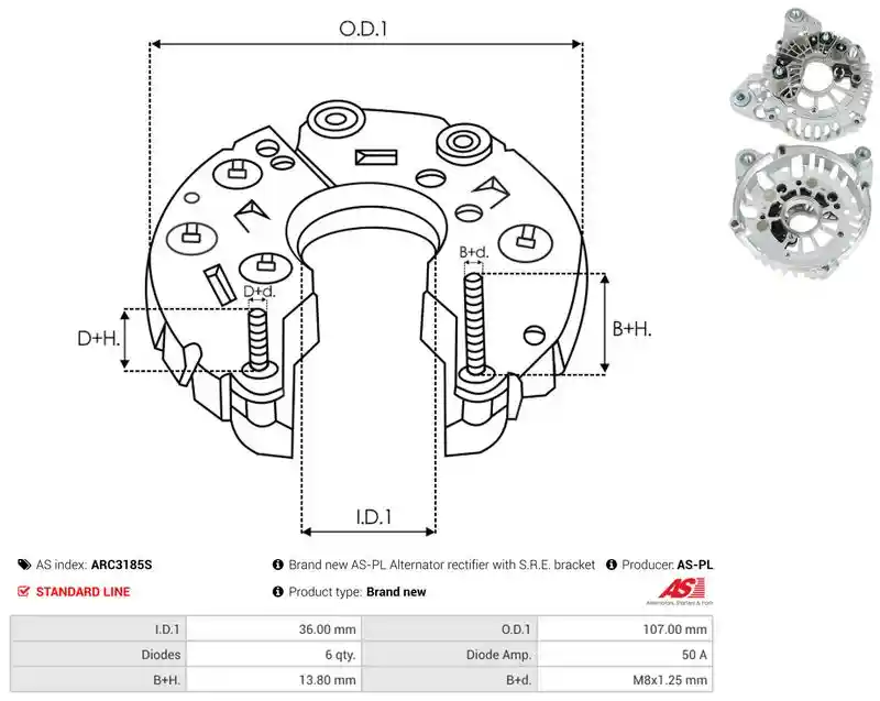 AS-PL ARC3185S