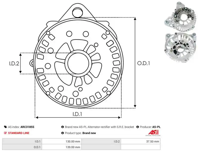 AS-PL ARC3185S