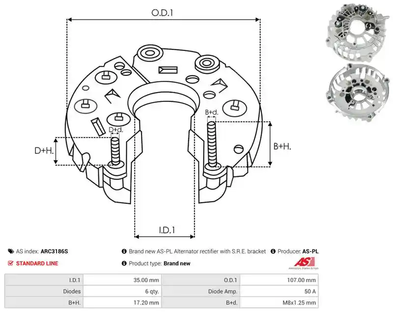 AS-PL ARC3186S