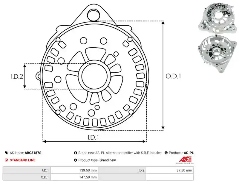 AS-PL ARC3187S