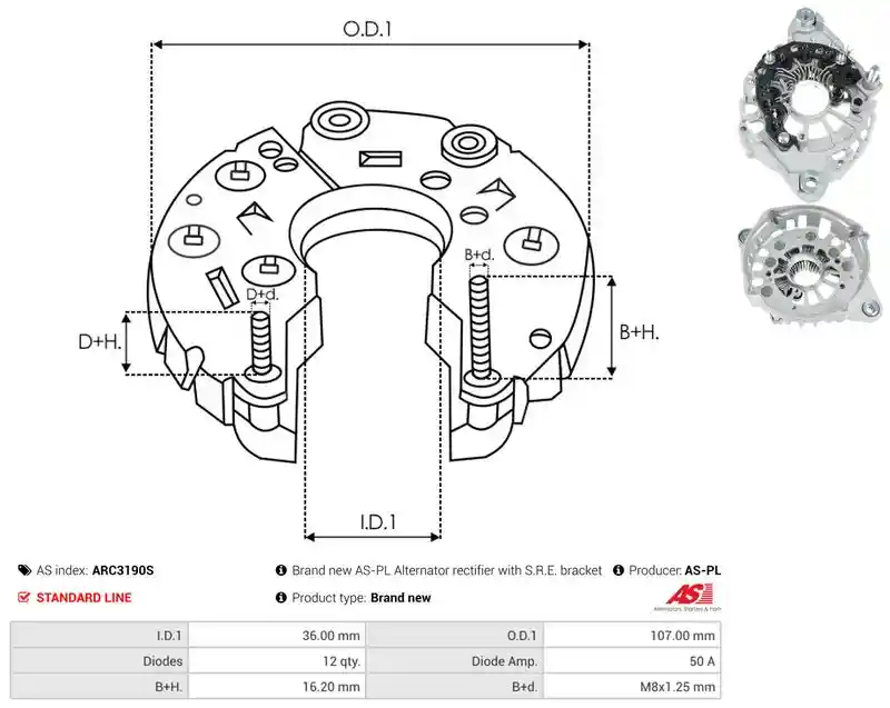 AS-PL ARC3190S