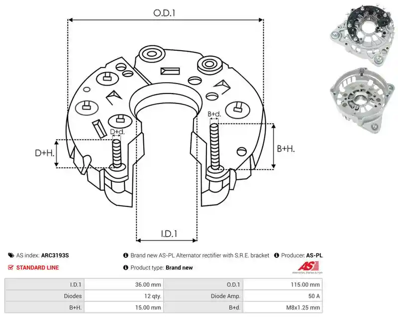 AS-PL ARC3193S