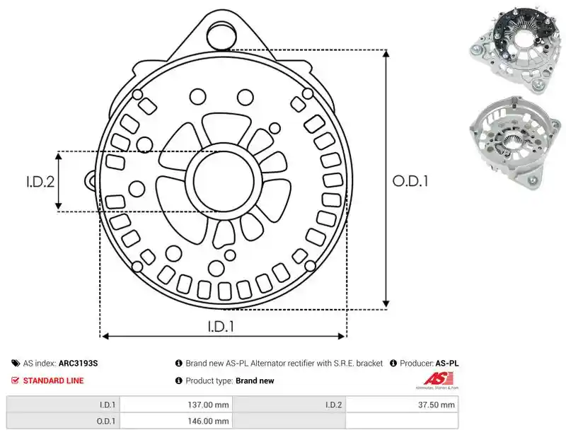 AS-PL ARC3193S
