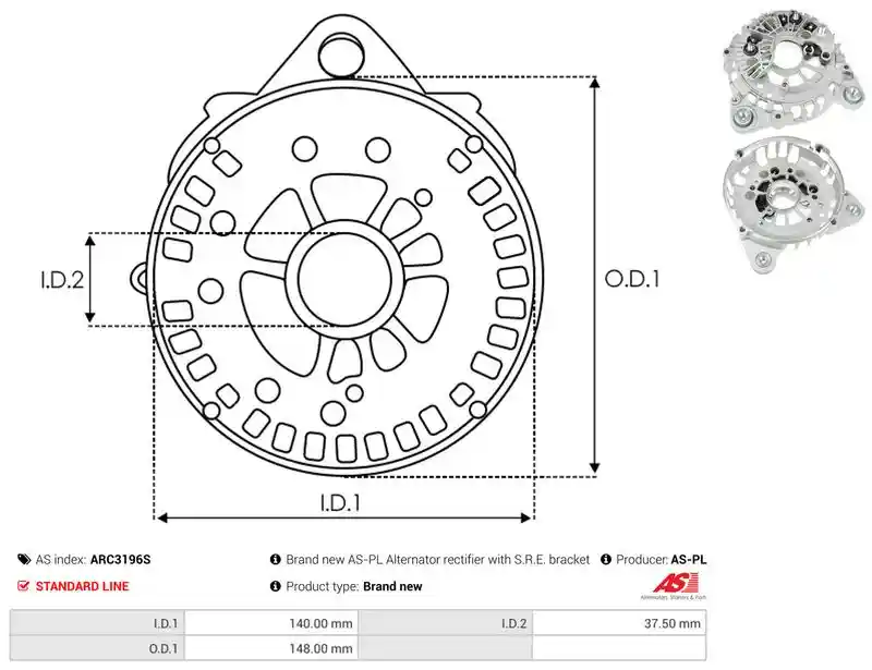 AS-PL ARC3196S