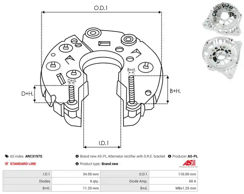 AS-PL ARC3197S
