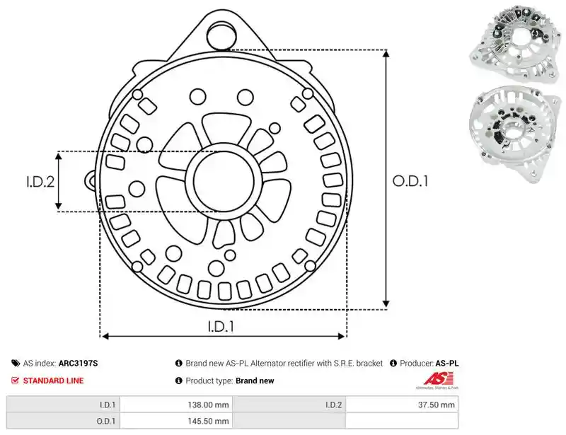AS-PL ARC3197S