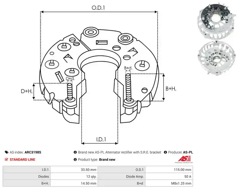 AS-PL ARC3198S
