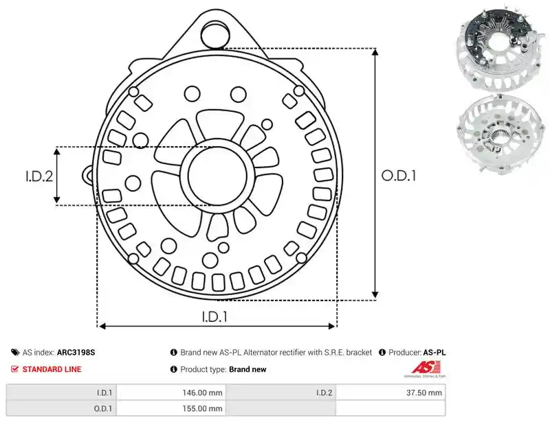 AS-PL ARC3198S