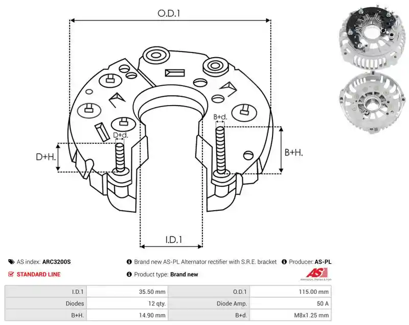 AS-PL ARC3200S