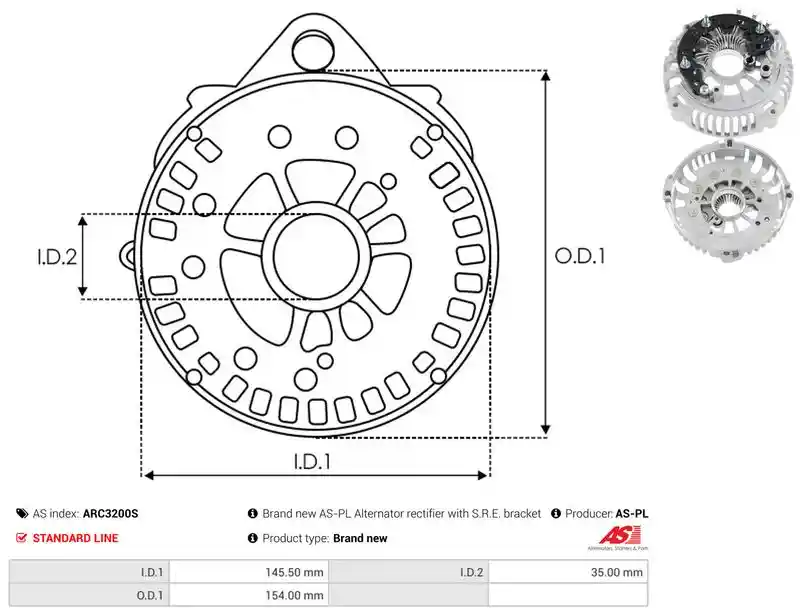 AS-PL ARC3200S