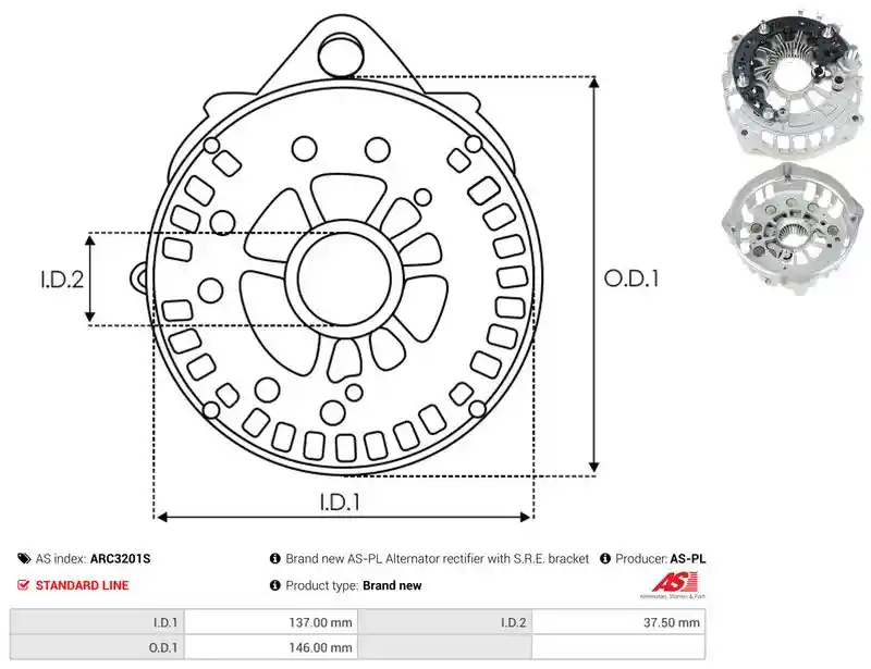 AS-PL ARC3201S