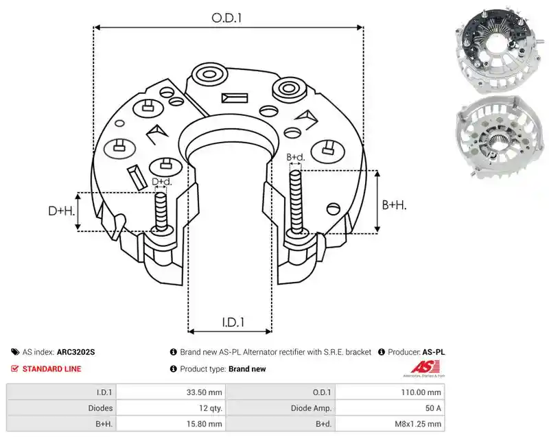 AS-PL ARC3202S