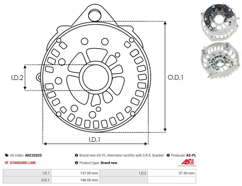 AS-PL ARC3202S