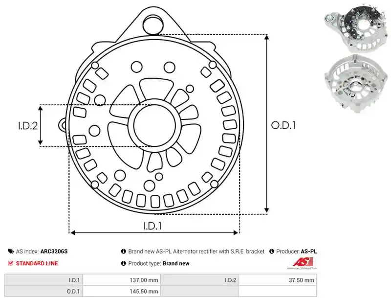 AS-PL ARC3206S