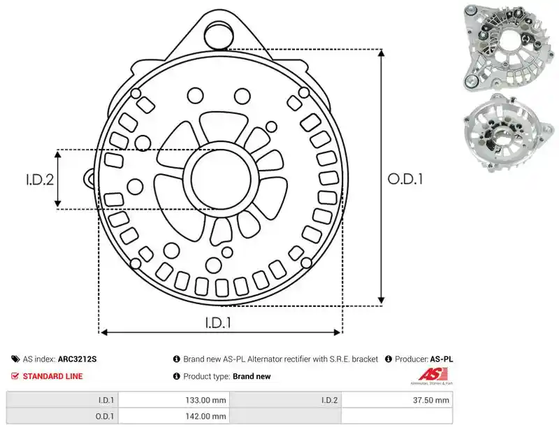 AS-PL ARC3212S