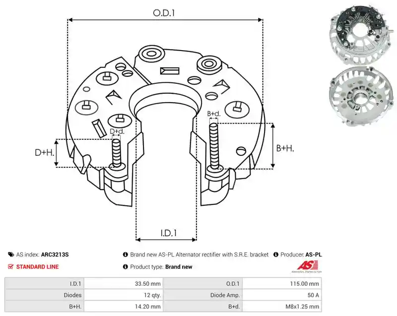 AS-PL ARC3213S