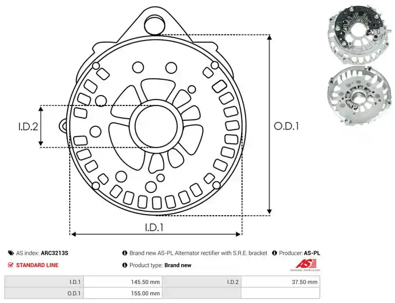 AS-PL ARC3213S