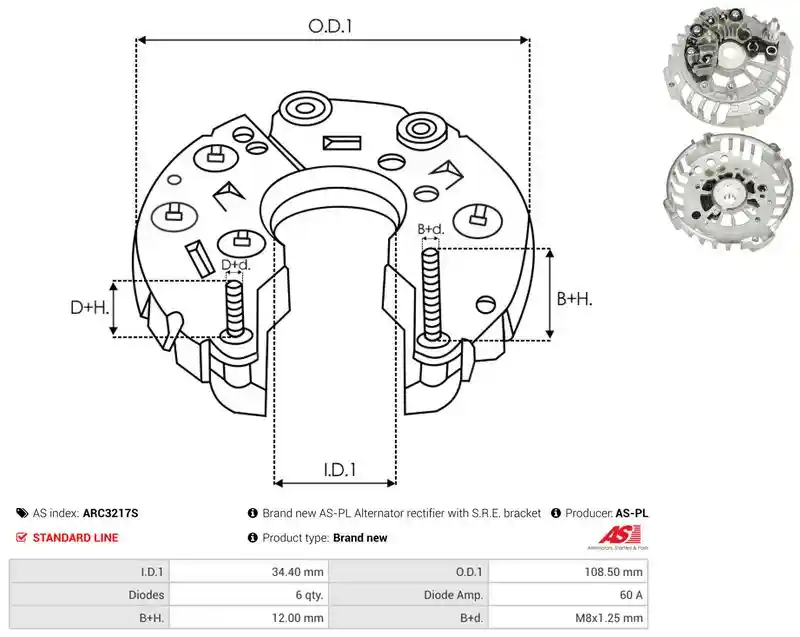 AS-PL ARC3217S