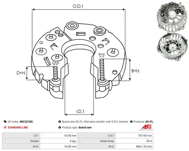 AS-PL ARC3218S