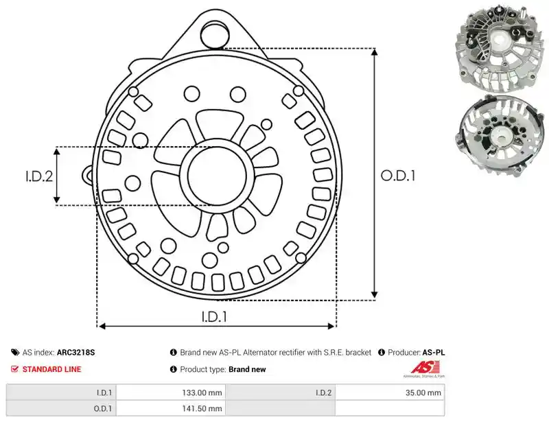 AS-PL ARC3218S