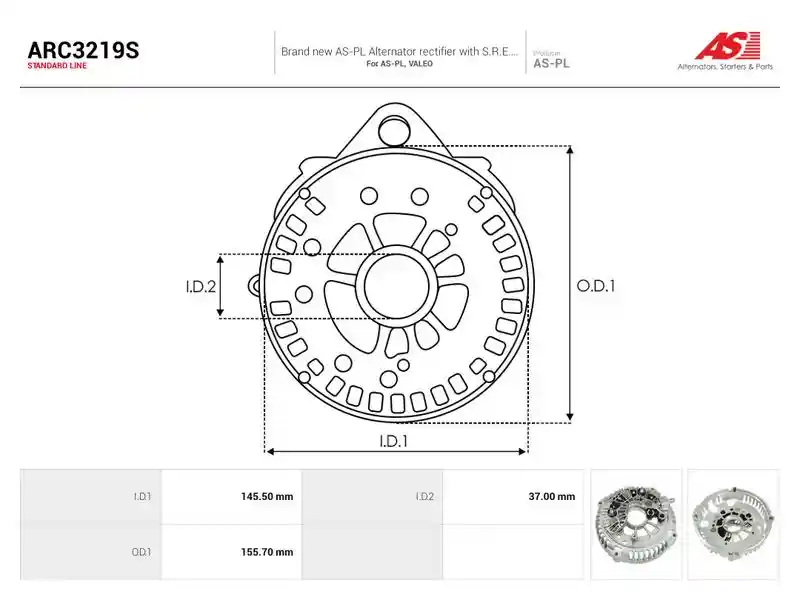 AS-PL ARC3219S