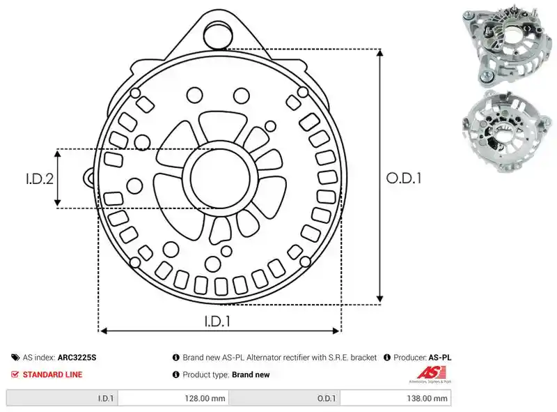 AS-PL ARC3225S