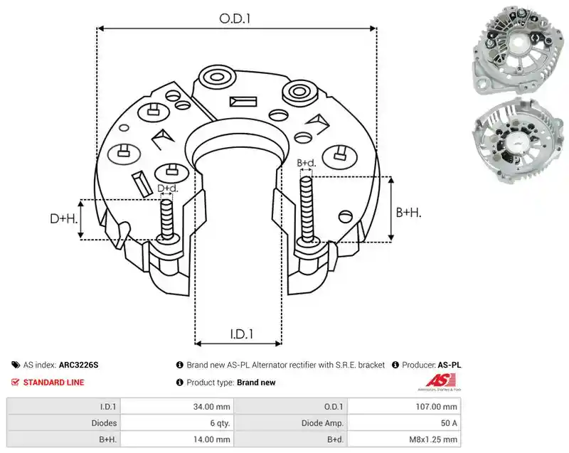 AS-PL ARC3226S