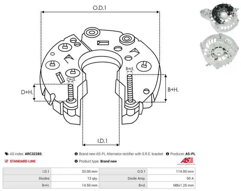 AS-PL ARC3228S