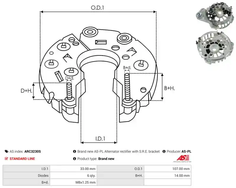 AS-PL ARC3230S