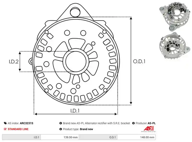 AS-PL ARC3231S