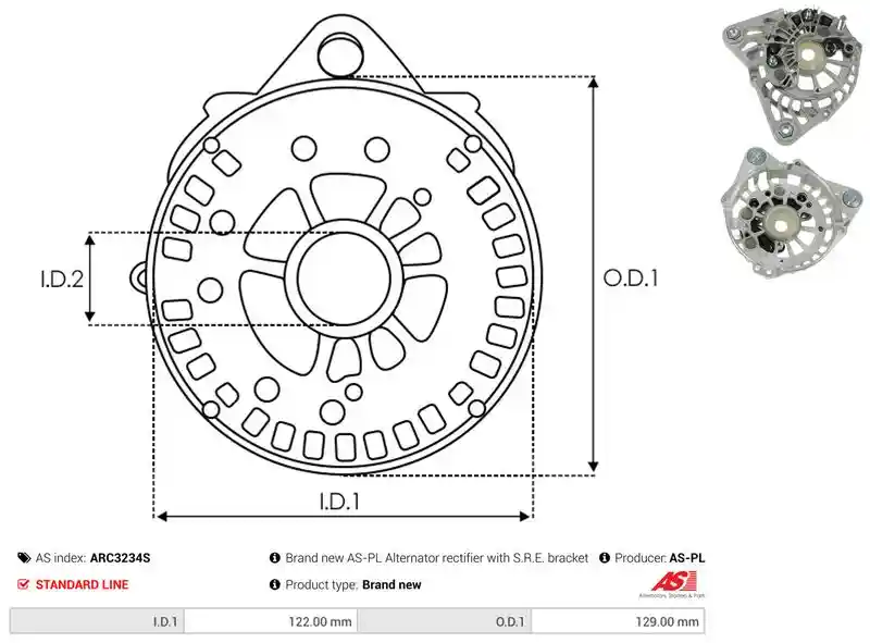 AS-PL ARC3234S