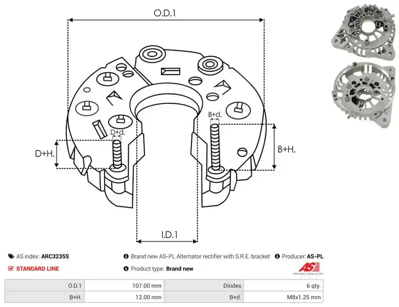AS-PL ARC3235S