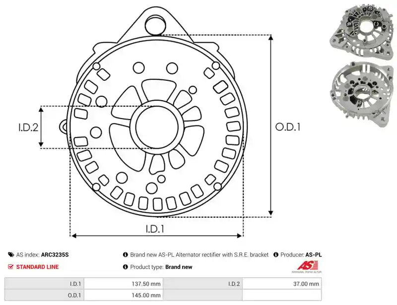 AS-PL ARC3235S