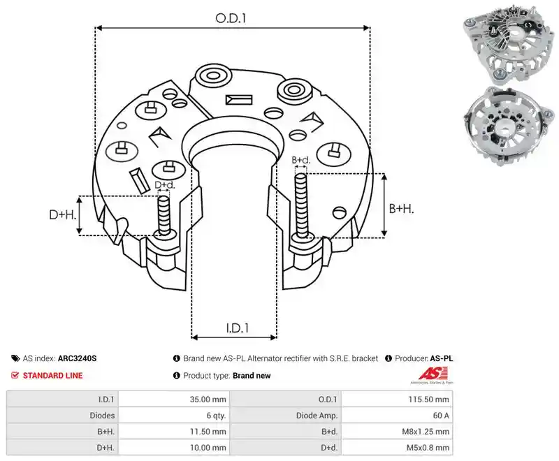 AS-PL ARC3240S