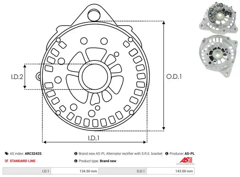 AS-PL ARC3242S