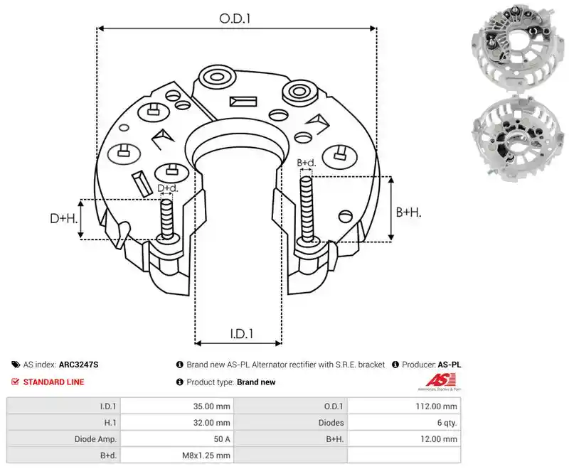 AS-PL ARC3247S