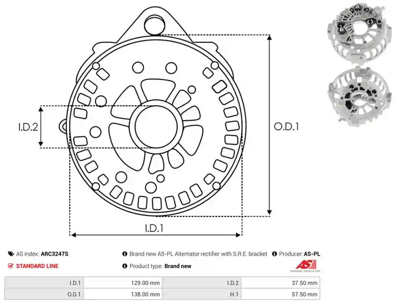 AS-PL ARC3247S