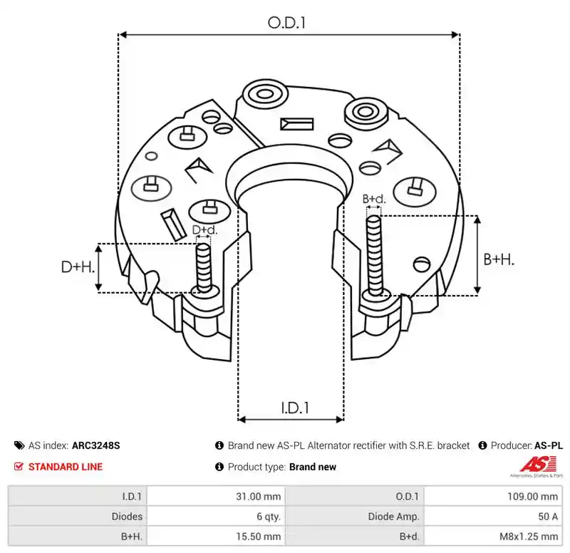 AS-PL ARC3248S