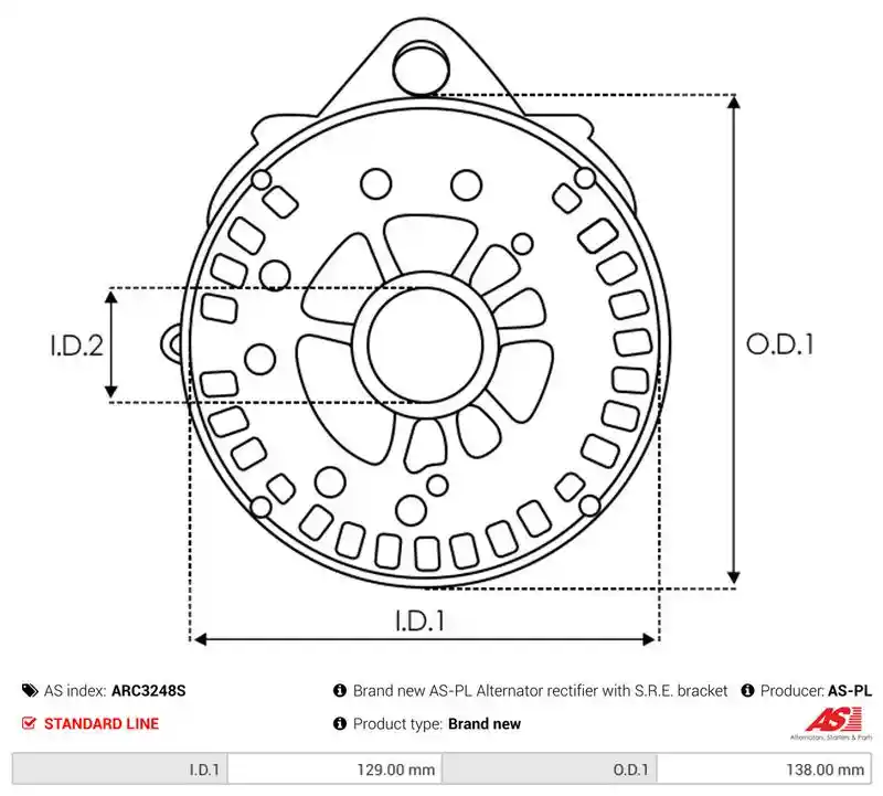 AS-PL ARC3248S